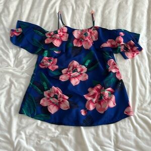 Banana republic tropical shirt, M